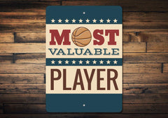 Basketball MVP Sign - VirtuousWares:Global