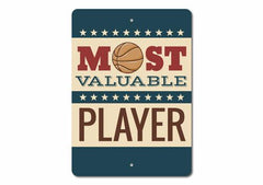 Basketball MVP Sign - VirtuousWares:Global