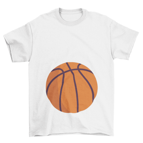 Basketball Pregnancy T-shirt - VirtuousWares:Global