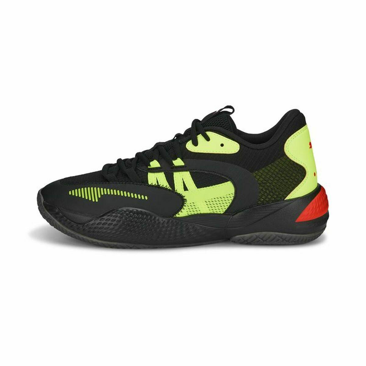 Basketball Shoes for Adults Puma Court Rider 2.0 Glow Stick Black - VirtuousWares:Global