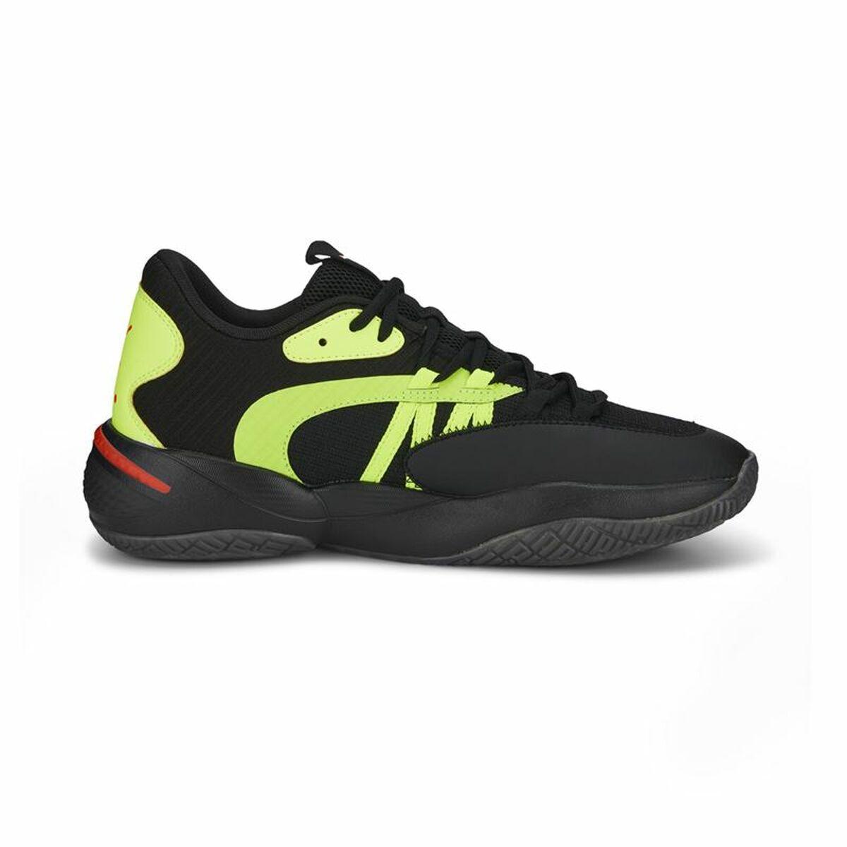 Basketball Shoes for Adults Puma Court Rider 2.0 Glow Stick Black - VirtuousWares:Global