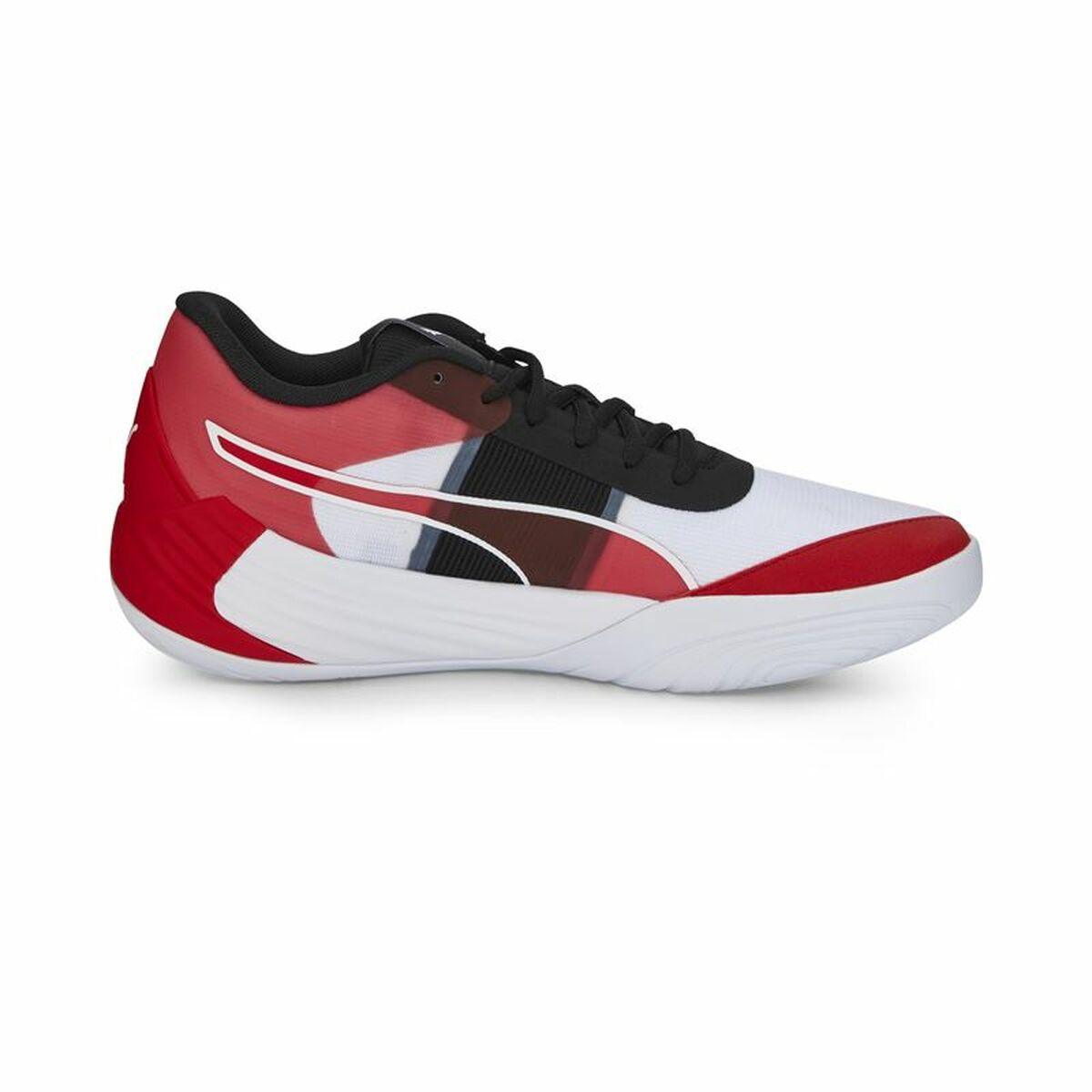 Basketball Shoes for Adults Puma Fusion Nitro Team White Men - VirtuousWares:Global