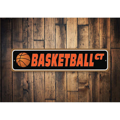 Basketball Street Sign - VirtuousWares:Global