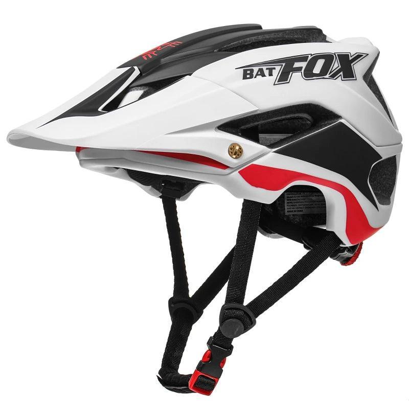 BATFOX Cycling Helmet Bike MTB Bicycle Helmet 2024 New Orange Men Women Mountain Road Bike Integrally Molded Sport Helmets - VirtuousWares:Global
