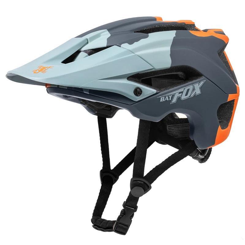 BATFOX NEW MTB Bike Helmet orange Bicycle Helmet Sports Safety men's Cycling helmets mountain bike casco mtb capacete ciclismo - VirtuousWares:Global