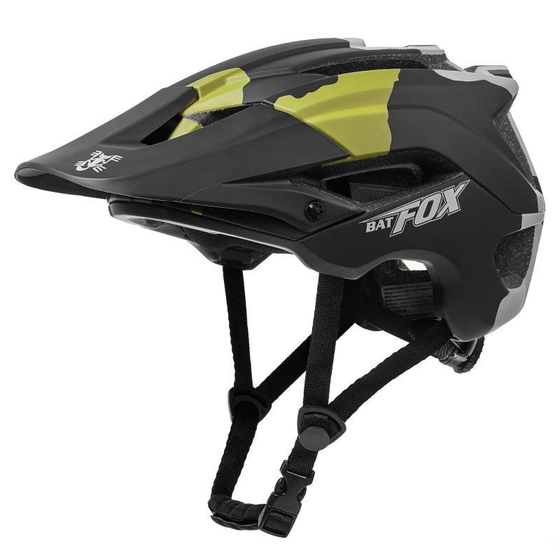 BATFOX NEW MTB Bike Helmet orange Bicycle Helmet Sports Safety men's Cycling helmets mountain bike casco mtb capacete ciclismo - VirtuousWares:Global