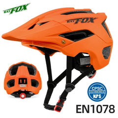 BATFOX NEW MTB Bike Helmet orange Bicycle Helmet Sports Safety men's Cycling helmets mountain bike casco mtb capacete ciclismo - VirtuousWares:Global