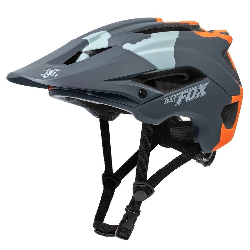 BATFOX NEW MTB Bike Helmet orange Bicycle Helmet Sports Safety men's Cycling helmets mountain bike casco mtb capacete ciclismo - VirtuousWares:Global