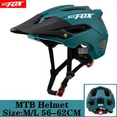BATFOX NEW MTB Bike Helmet orange Bicycle Helmet Sports Safety men's Cycling helmets mountain bike casco mtb capacete ciclismo - VirtuousWares:Global