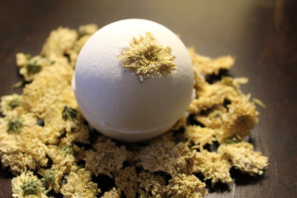 Bath Bomb Sleepy Baby Bomb with Lavender and Chamomile Organic - VirtuousWares:Global