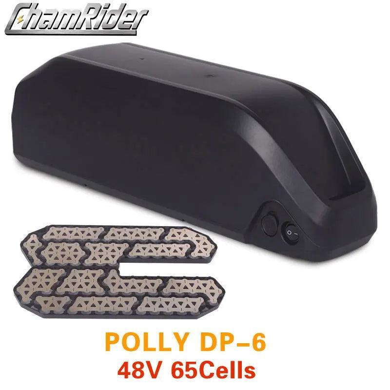 Battery Case Battery box Polly Down Tube Downtube Electric bike E-bike 10S 6P 7P 13S 14S 5P Nickle strips 18650 cells - VirtuousWares:Global