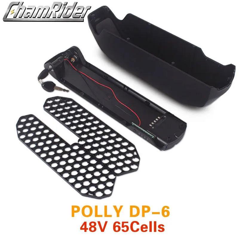 Battery Case Battery box Polly Down Tube Downtube Electric bike E-bike 10S 6P 7P 13S 14S 5P Nickle strips 18650 cells - VirtuousWares:Global