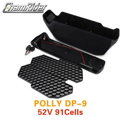 Battery Case Battery box Polly Down Tube Downtube Electric bike E-bike 10S 6P 7P 13S 14S 5P Nickle strips 18650 cells - VirtuousWares:Global