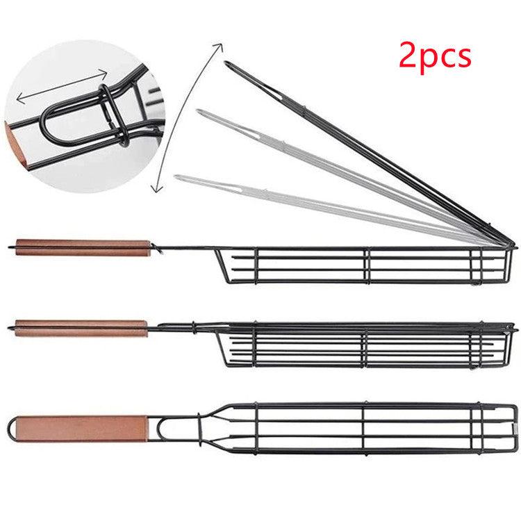 BBQ Grill Mesh Stainless Steel Tools Kitchen Accessories - VirtuousWares:Global