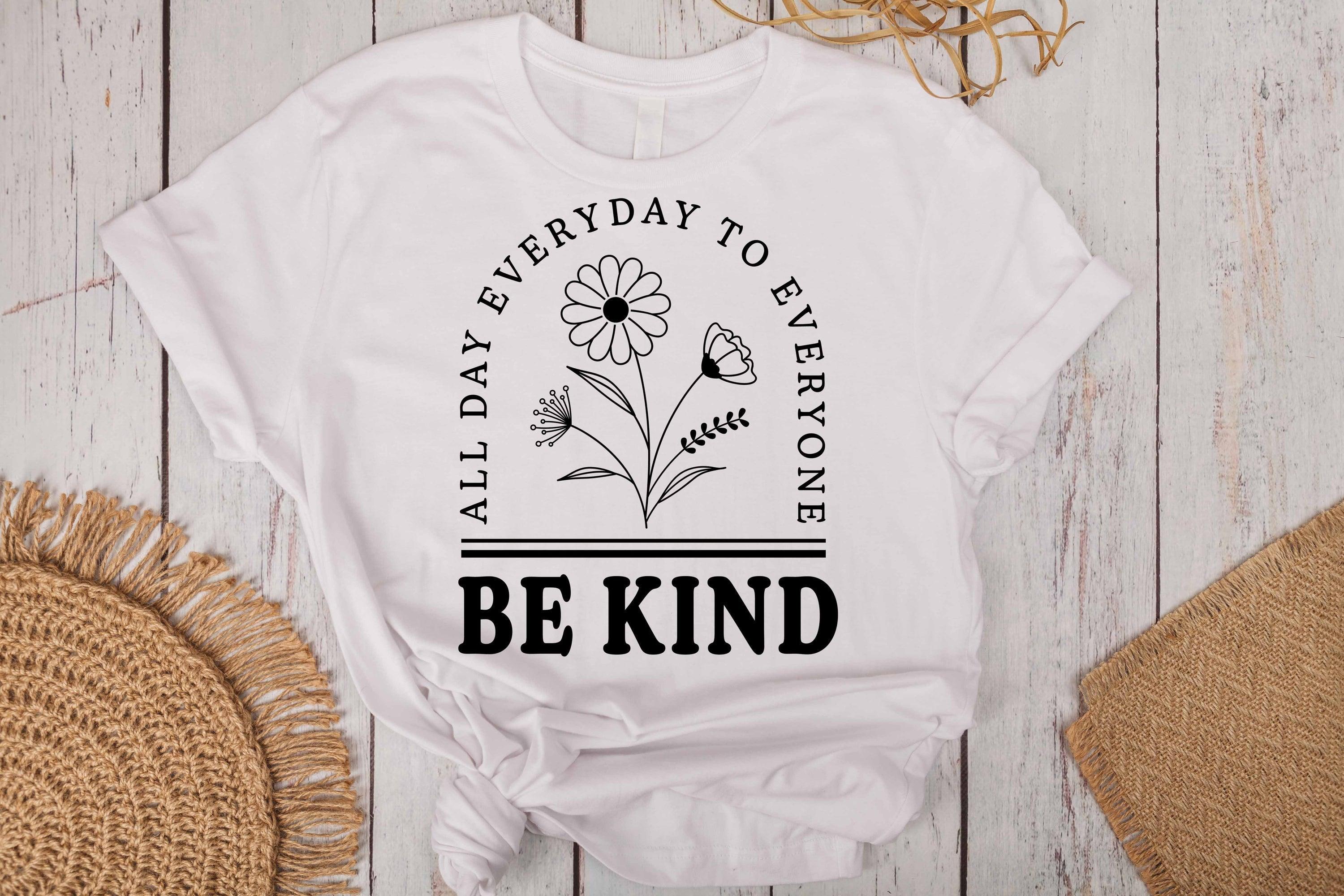 Be Kind Letter Unisex T-shirt - VirtuousWares:Global
