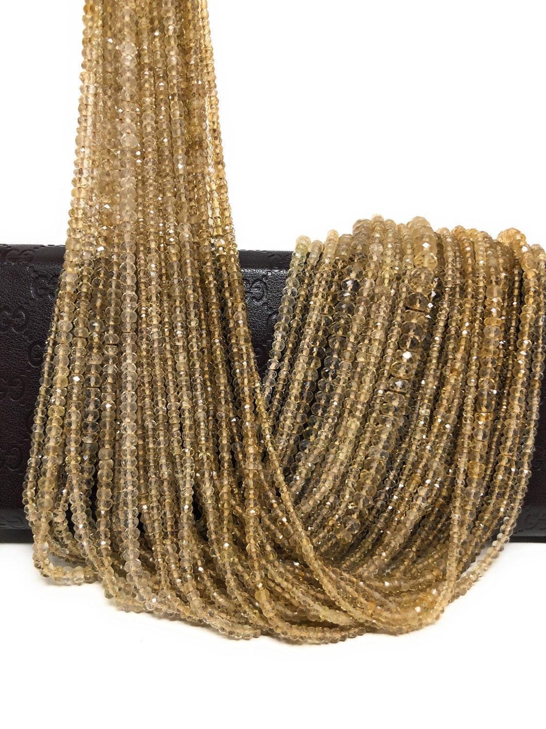 Beer Quartz Gemston Beads, Jewelry Supplies for Jewelry Making, - VirtuousWares:Global
