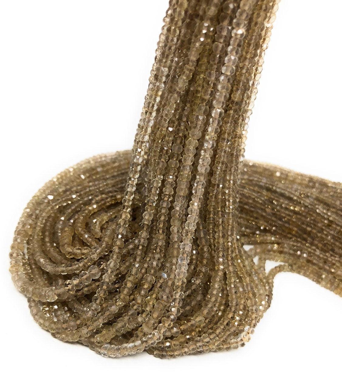 Beer Quartz Gemston Beads, Jewelry Supplies for Jewelry Making, - VirtuousWares:Global