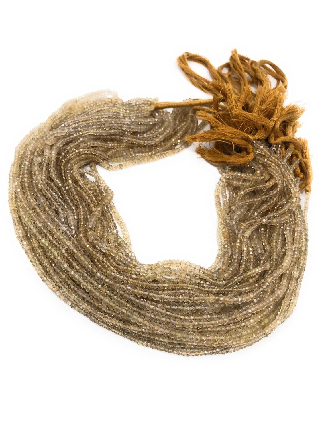 Beer Quartz Gemston Beads, Jewelry Supplies for Jewelry Making, - VirtuousWares:Global