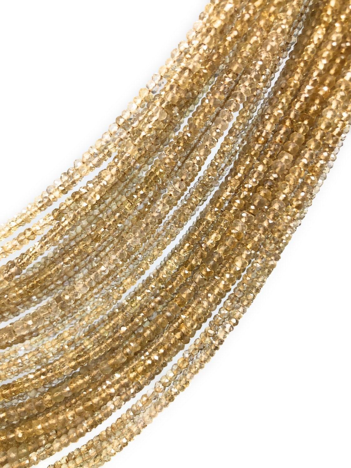 Beer Quartz Gemston Beads, Jewelry Supplies for Jewelry Making, - VirtuousWares:Global