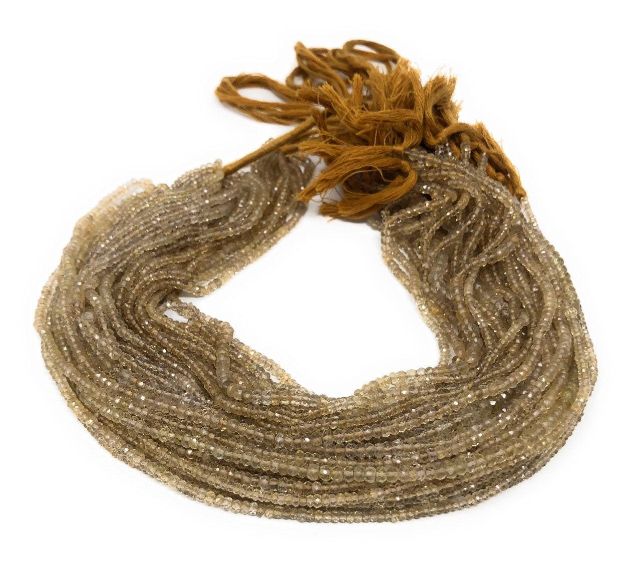Beer Quartz Gemston Beads, Jewelry Supplies for Jewelry Making, - VirtuousWares:Global