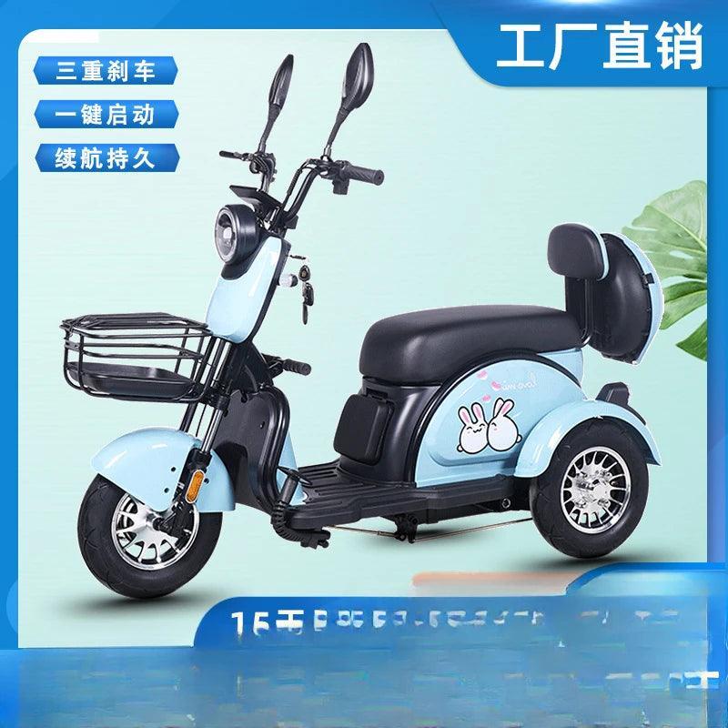 Beetle electric tricycle, household small bicycle, elderly electric - VirtuousWares:Global
