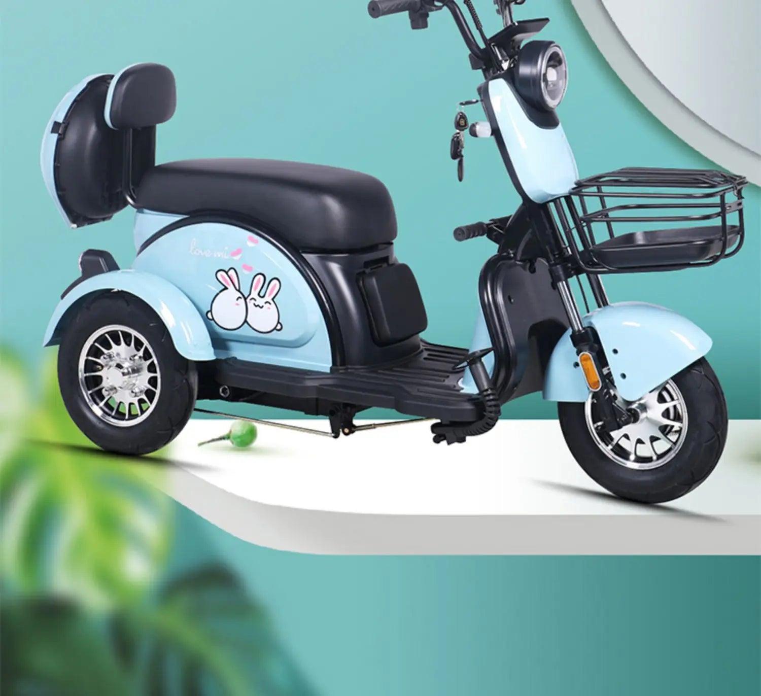 Beetle electric tricycle, household small bicycle, elderly electric - VirtuousWares:Global