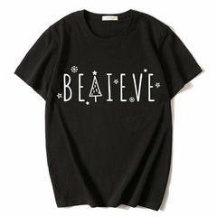 Believe Letter Graphic Tee - VirtuousWares:Global