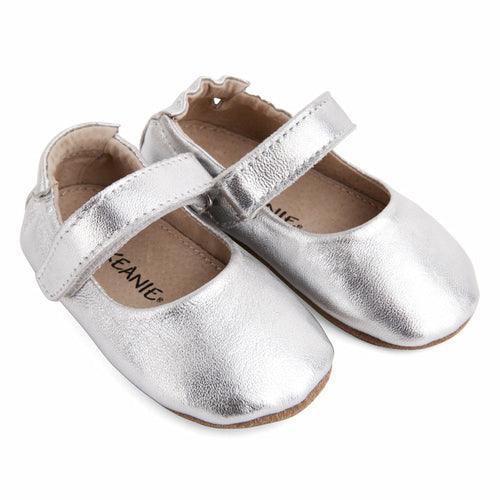 Bella Pre/First Walker Mary Jane Shoes Metallic Silver - VirtuousWares:Global