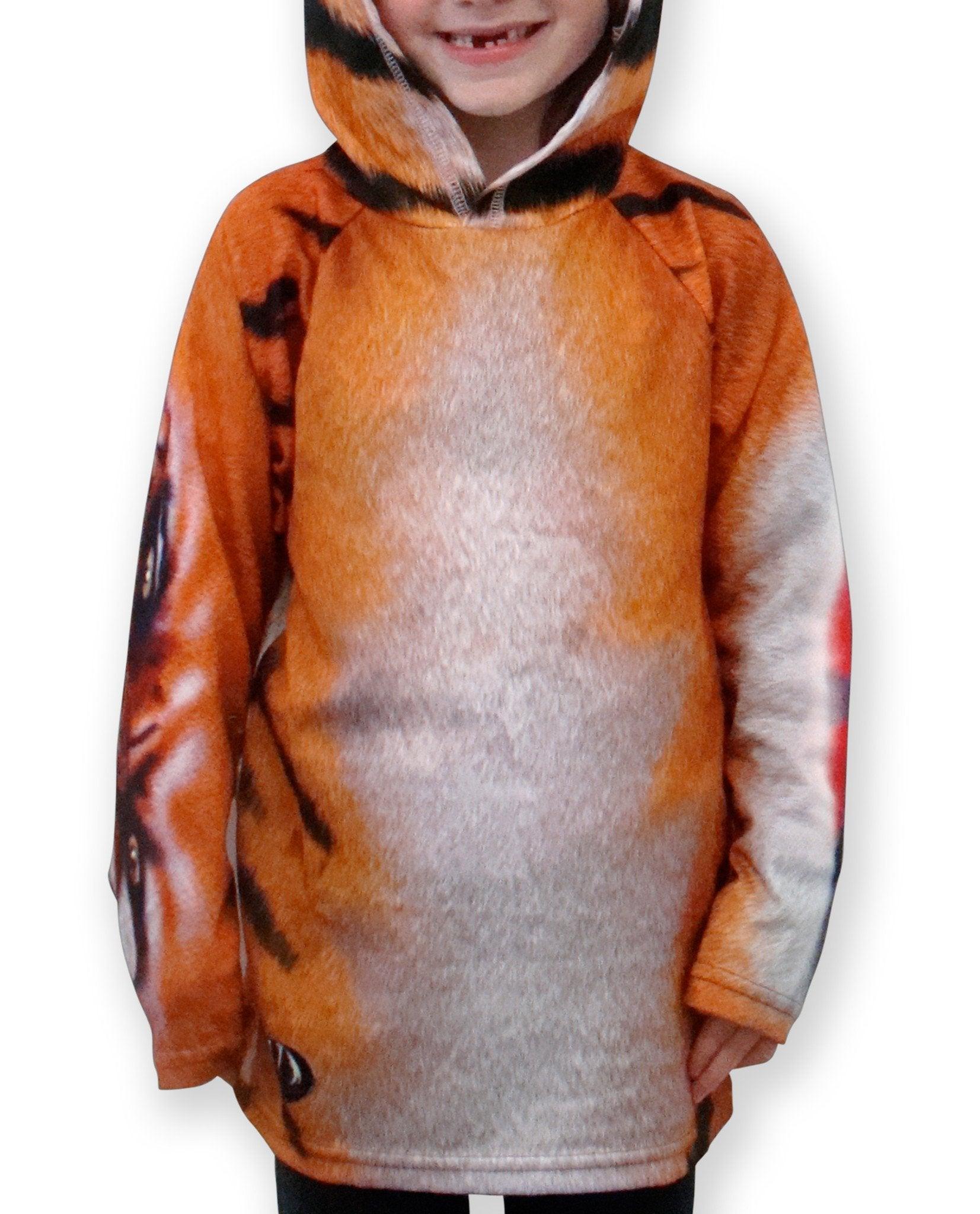 BENGAL TIGER Hoodie Chomp Shirt by MOUTHMAN® - Children's Clothing - VirtuousWares:Global