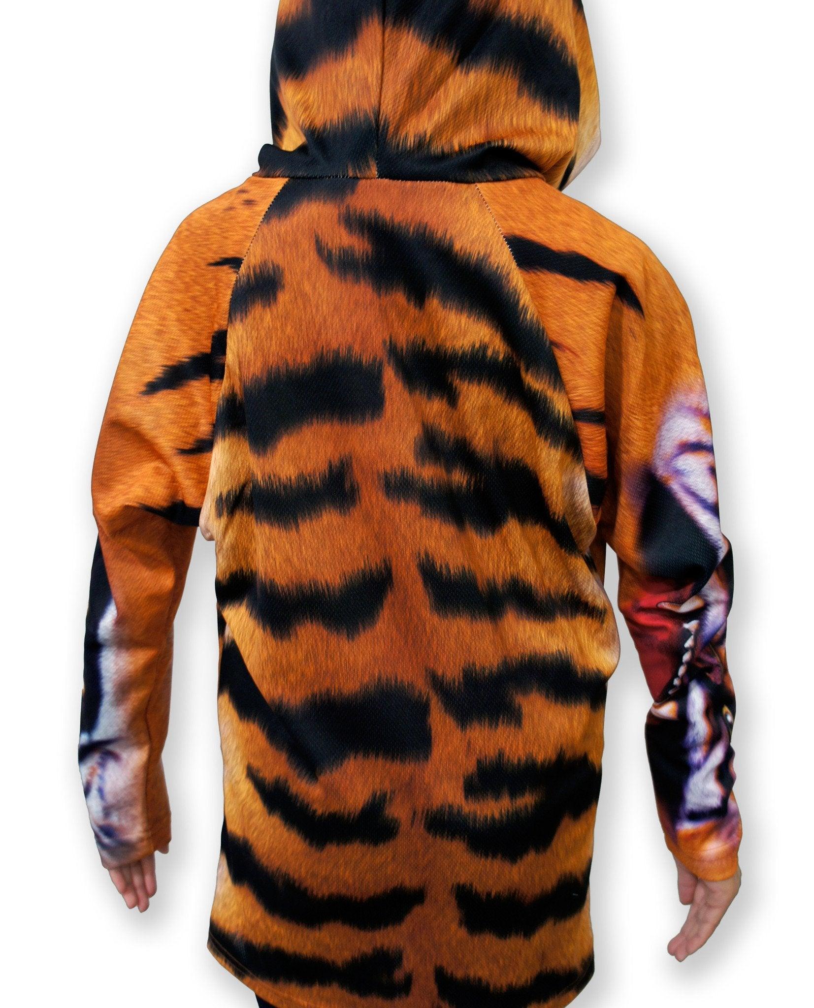 BENGAL TIGER Hoodie Chomp Shirt by MOUTHMAN® - Children's Clothing - VirtuousWares:Global