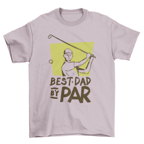 Best Dad Golf T-shirt - VirtuousWares:Global