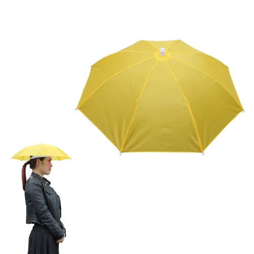 Best Portable Rain Umbrella Hat Army Green Foldable - VirtuousWares:Global