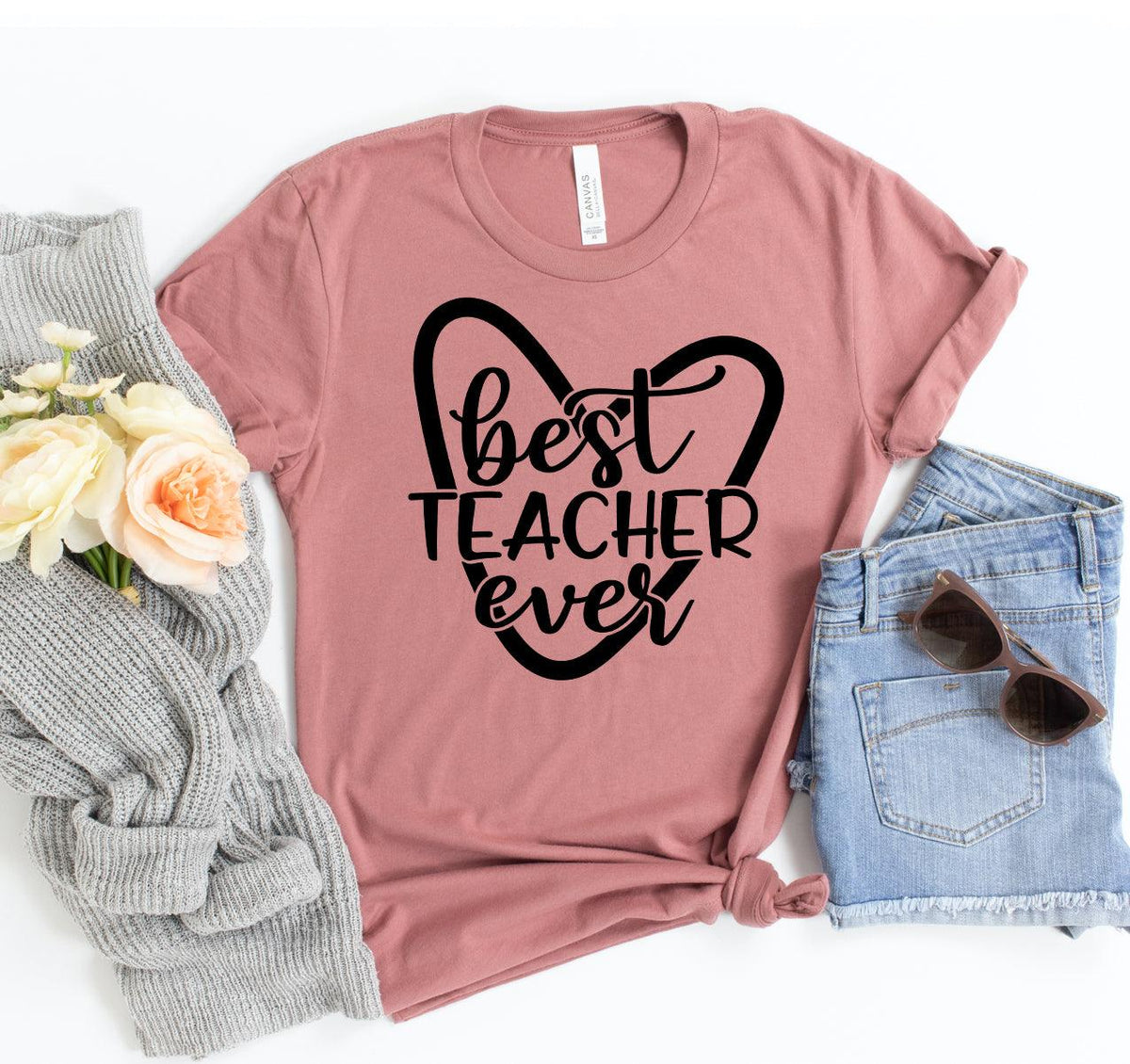 Best Teacher Ever T-shirt - VirtuousWares:Global