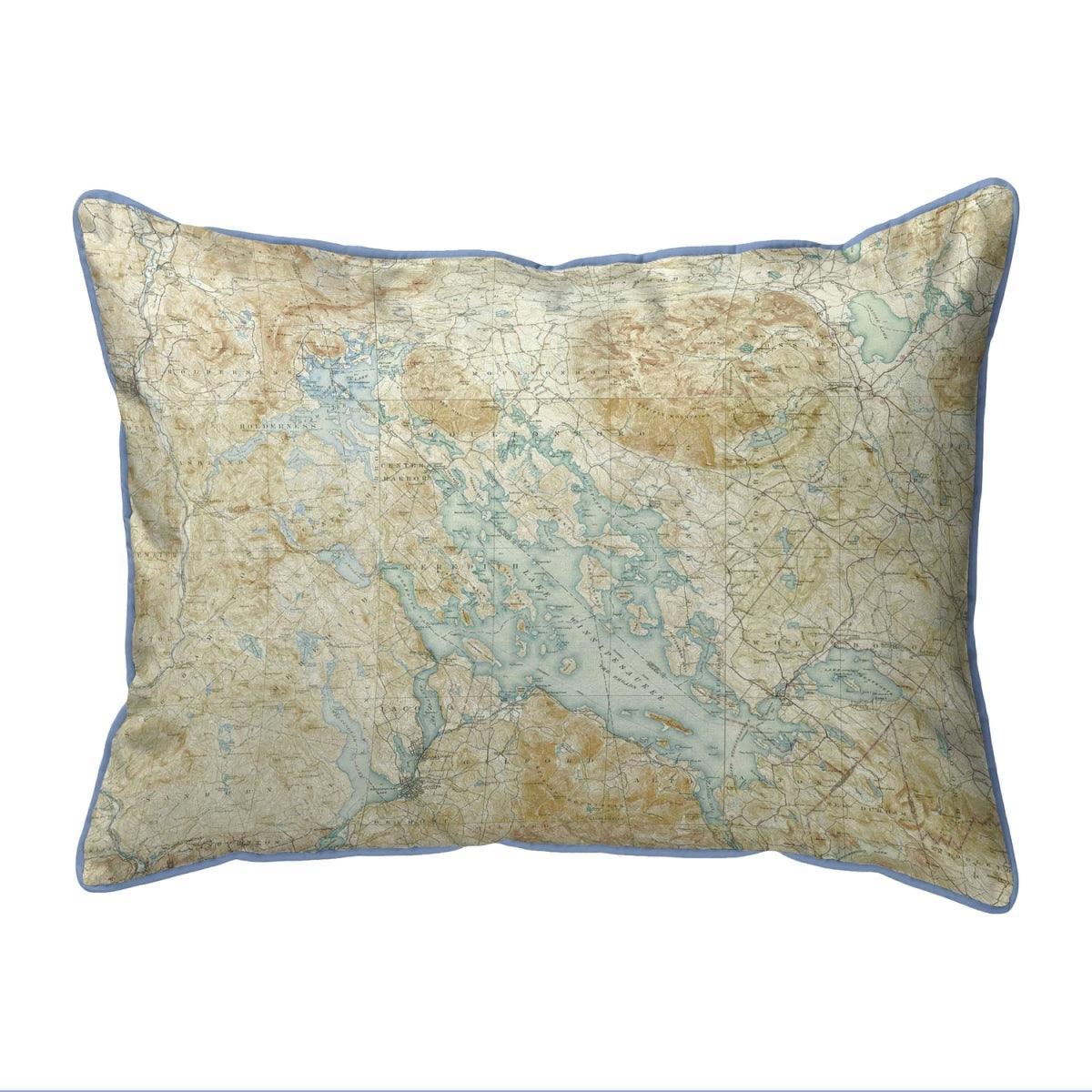 Betsy Drake HJ968 16 x 20 in. Winnipesaukee, NH Nautical Map Large - VirtuousWares:Global