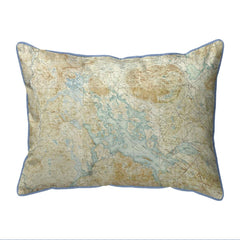 Betsy Drake HJ968 16 x 20 in. Winnipesaukee, NH Nautical Map Large - VirtuousWares:Global