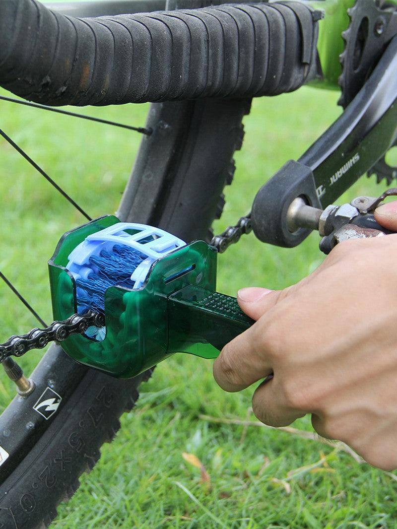 Bicycle Chain Cleaner Scrubber Brush Cycling Cleaning Kit - VirtuousWares:Global