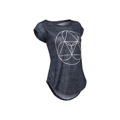 BiggYoga Namaste Anthracite T-Shirt - Size - S, Comfortable, Cotton, - VirtuousWares:Global