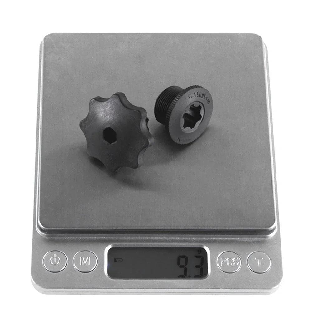 Bike Crankarm Bolt 18mm For Shimano HollowTech With Tool Nylon Bicycle - VirtuousWares:Global