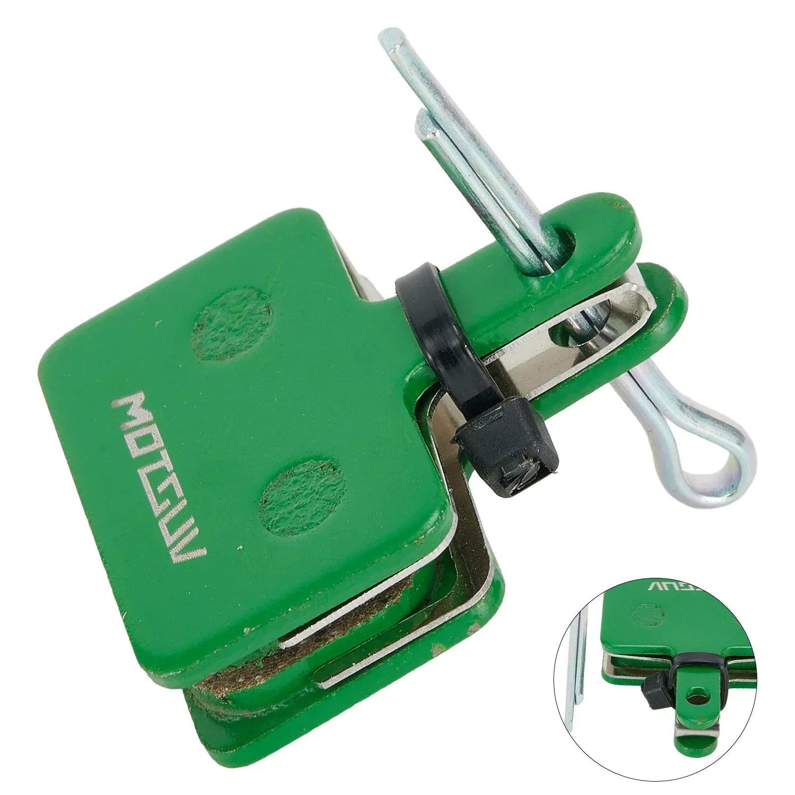 Bike Disc Brake Pads Blue/Green/Red 3000-5000KM Life For-Shimano - VirtuousWares:Global