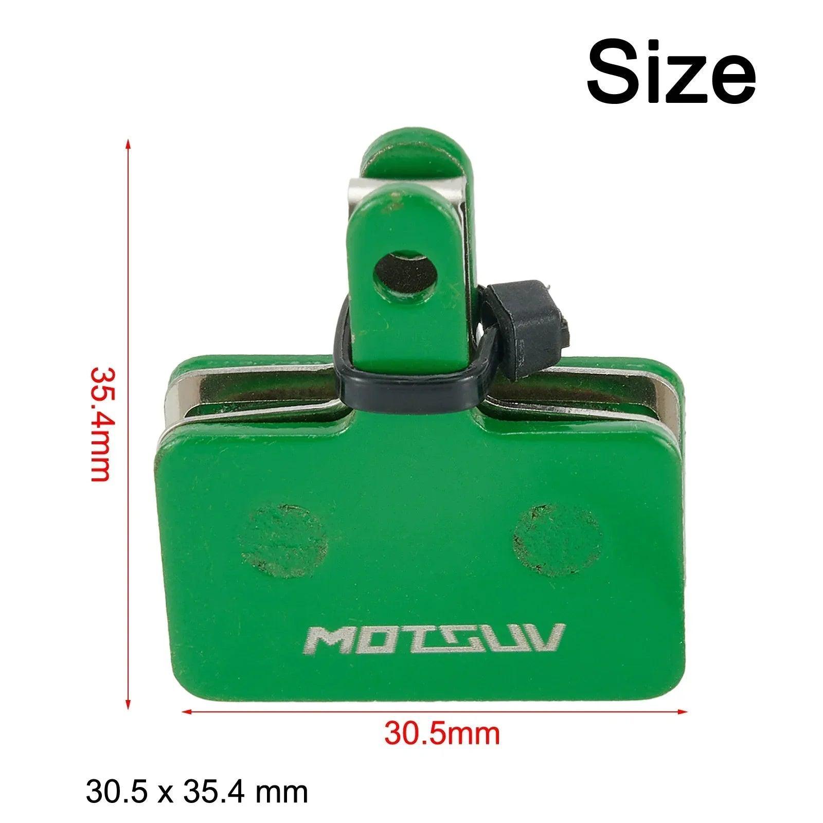 Bike Disc Brake Pads Blue/Green/Red 3000-5000KM Life For-Shimano - VirtuousWares:Global