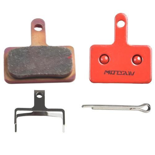 Bike Disc Brake Pads Blue/Green/Red 3000-5000KM Life For-Shimano - VirtuousWares:Global