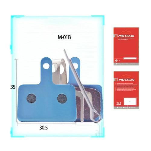 Bike Disc Brake Pads Blue/Green/Red 3000-5000KM Life For-Shimano - VirtuousWares:Global