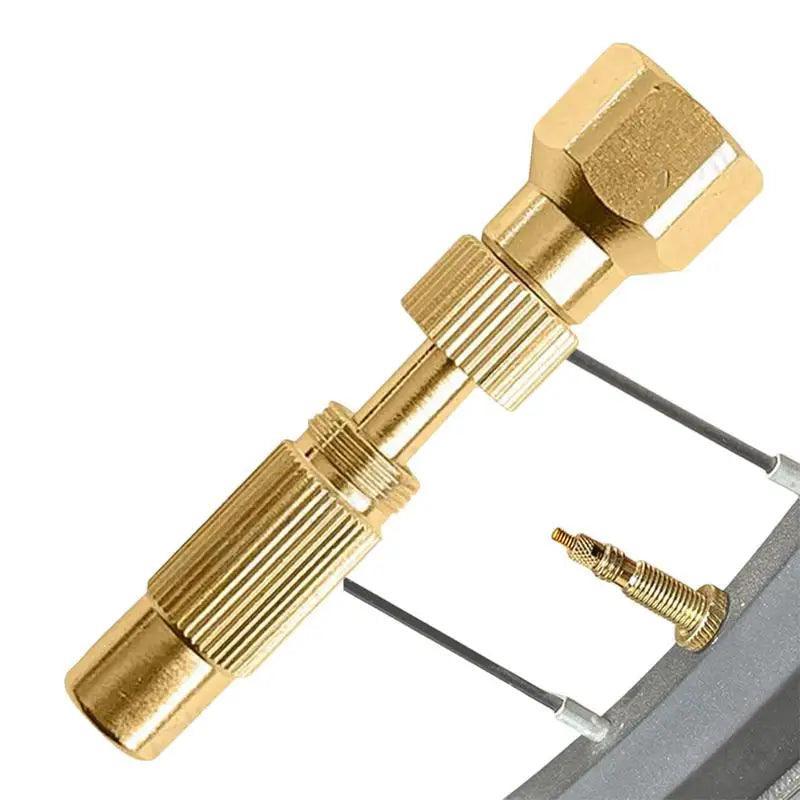 Bike Pump Adapter 2-in-1 Air Compressor Nozzle Air Pump Attachments - VirtuousWares:Global