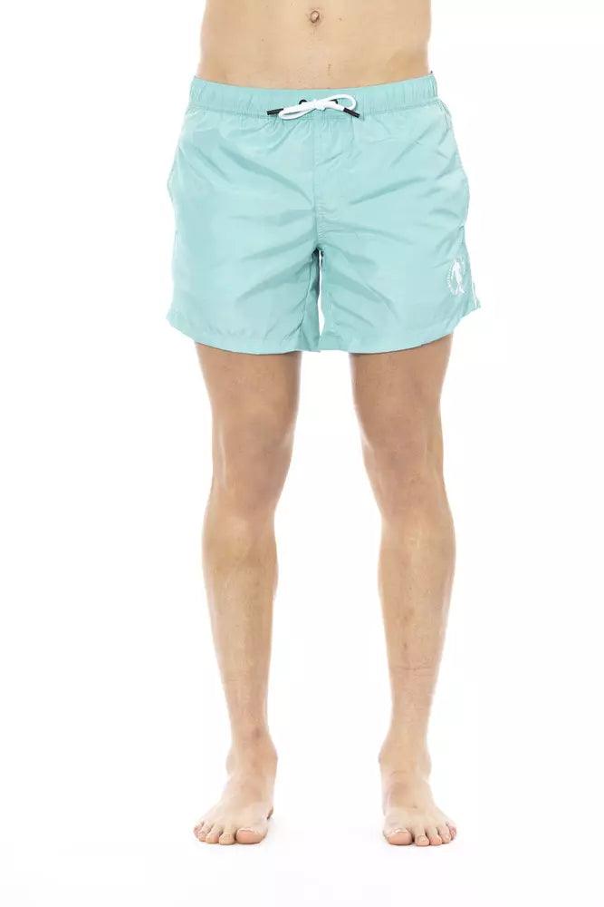 Bikkembergs Light-blue Polyester Swimwear - VirtuousWares:Global