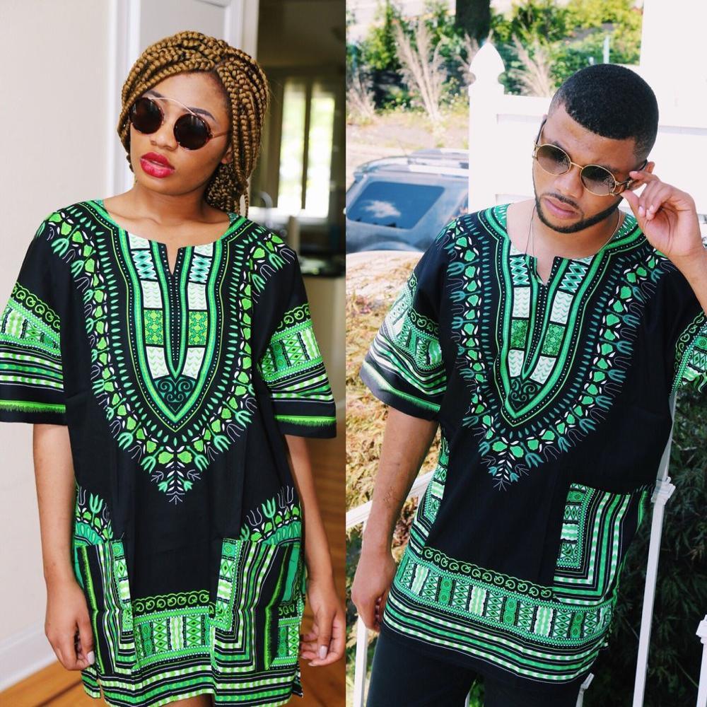 Black African Dashiki Shirt / Festival Shirt - VirtuousWares:Global