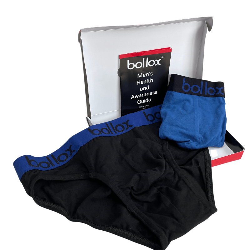 Black & Blue Duo Tone Set - Men's cotton briefs (2 pack) - VirtuousWares:Global