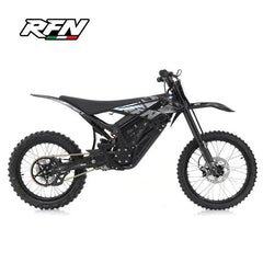 Black Apollo RFN Ares Rally Pro Electric Dirt Bike 74V 43Ah 65Km/h - VirtuousWares:Global