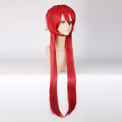 Black Butler Grell Sutcliff Long Straight Layered - VirtuousWares:Global