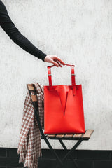 Black soft leather zipped tote, Shoulder weekender, teacher bag, - VirtuousWares:Global