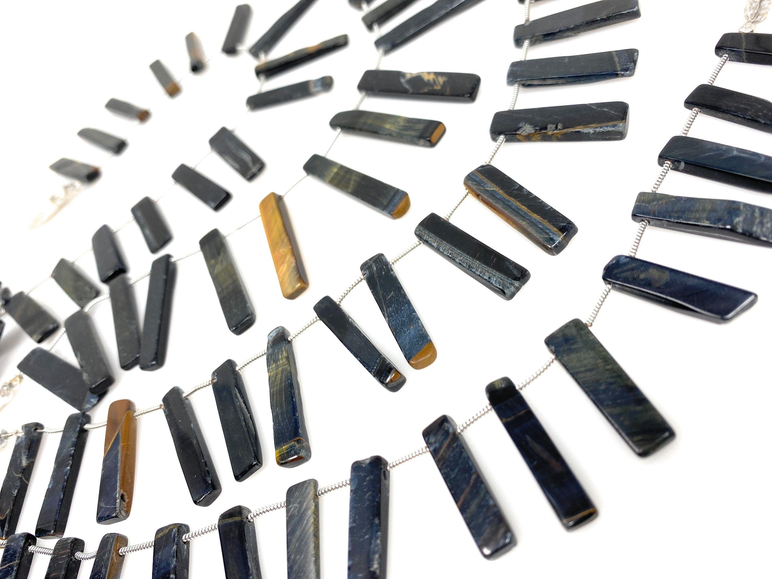 Black Tiger Eye Beads, Gemstone Beads, Jewelry Supplies, Wholesale - VirtuousWares:Global